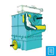Model 1350 Heavy Duty Pneumatic Drive or Model 1330 Heavy Duty Electric Drive with Horizontal or Vertical inlet ICE™